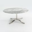 1990s Alpha Conference Table, Model TA.2.60M by Nicos Zographos for Zographos Designs in Polished Stainless Steel and Grey Marble Sale