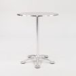 2000s High-Top Bistro Table by Jorge Pensi for Knoll in Aluminum and Stainless 4x Available Online Sale