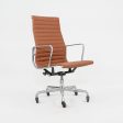 2010s Herman Miller Eames Aluminum Group Executive Desk Chair in Cognac Leather Online