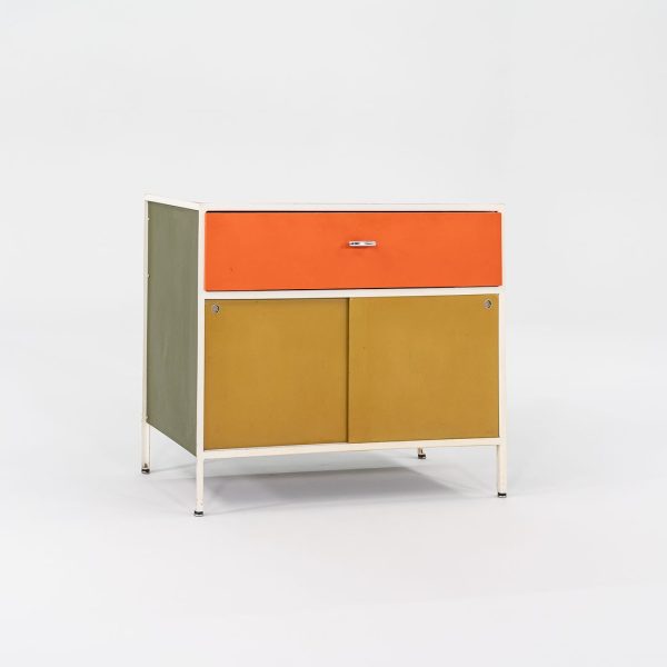 Steel Frame Cabinet Model 4033 by George Nelson for Herman Miller Steel, Masonite, Paint, Iron Supply