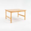 1980s Danish Modern Oak Desk   Dining Table 40 x 50 x 28.5 inches Fashion