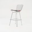 2021 Bertoia Bar Stool, Model 428C by Harry Bertoia for Knoll 4x Available Online now