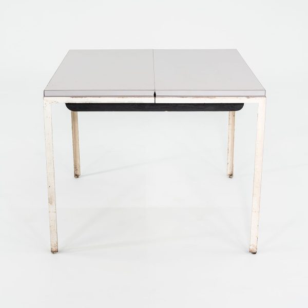 C. 1955 George Nelson for Herman Miller Extension Dining Table with White Laminate Top Model 5757 Online