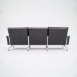 2002 PK31 Three Seat Sofa by Poul Kjaerholm for Fritz Hansen in Black Leather #1 Online now