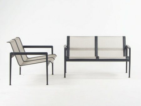 SOLD 2021 Richard Schultz 1966 Two Seat Outdoor Lounge Chairs   Loveseat for Knoll 1x Available For Cheap