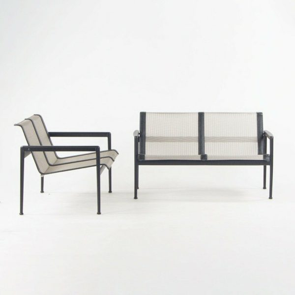 SOLD 2021 Richard Schultz 1966 Two Seat Outdoor Lounge Chairs   Loveseat for Knoll 1x Available For Cheap