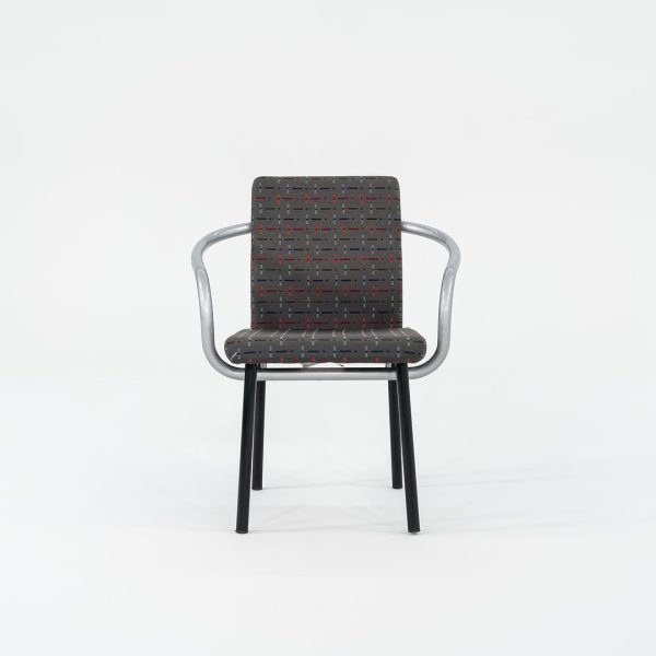 1990s Mandarin Chair by Ettore Sottsass for Knoll Steel, Foam, Padding, Wood, Plastic Online Sale