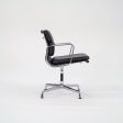 2000 Soft Pad Management Chair, EA208 by Charles and Ray Eames for Vitra in Black Leather 10x Available Discount