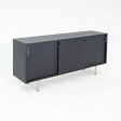 1958 Jens Risom Ebonized Oak Wood Credenza   Cabinet from Seagram Building Online Hot Sale