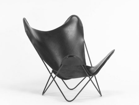 1950s Leather Butterfly Chair by Jorge Ferrari Hardoy Bonet & Kurchan for Knoll Online Hot Sale