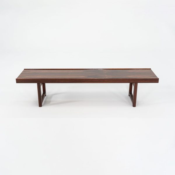 1960s Torbjorn Afdal for Mellemstrands Mobelfabrik Rosewood Bench or Coffee Table Online Sale