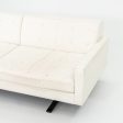 2013 Poltrona Frau Kennedee Two-Seater Sofa by Jean-Marie Massaud in White Leather 2X Available Discount