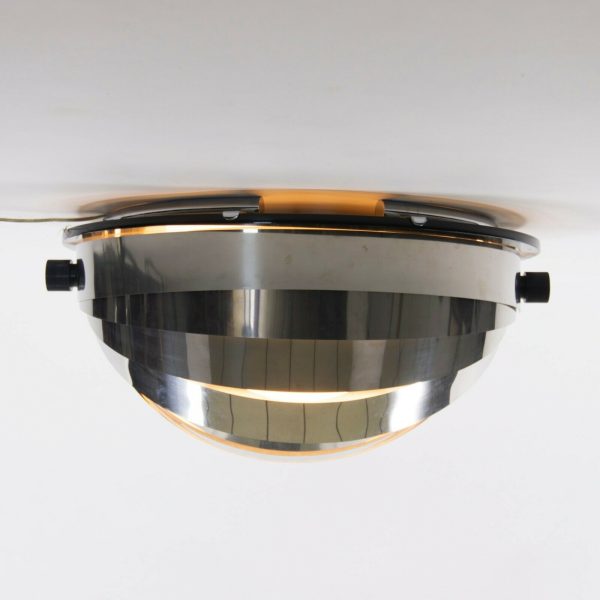 Vintage Bauhaus Flush Ceiling Pendant Lamp from Richard Meier Giovannitti House For Sale