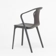 C. 2019 Vitra Belleville Armchair in Brown Leather by Ronan & Erwan Bouroullec Online Sale