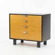 1950s George Nelson Herman Miller Primavera Two Tone Four Drawer Dresser Cabinet For Sale