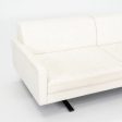 2013 Poltrona Frau Kennedee Two-Seater Sofa by Jean-Marie Massaud in White Leather 2X Available Discount