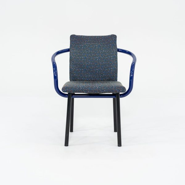 1993 Mandarin Chair by Ettore Sottsass for Knoll Steel, Foam, Padding, Wood, Plastic Supply