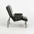 1964 Joe Colombo for Bieffeplast LEM Black Leather Lounge Chair 1x Available Discount