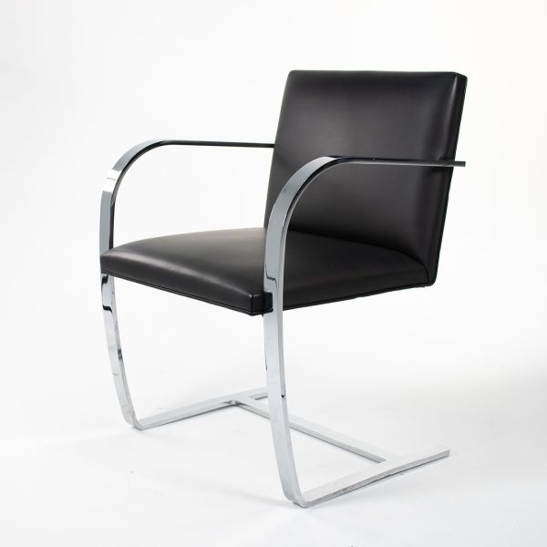 2006 Brno Chair, Model 255 by Mies van der Rohe for Knoll in Chromed Steel Online