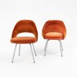 1970s Knoll Saarinen Exeutive Side Chair, 72C by Eero Saarinen for Knoll Steel, Fabric, Foam, Plastic Supply