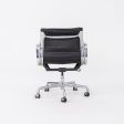 1990s Herman Miller Eames Soft Pad Management Desk Chair in Black Leather 5x Available Sale