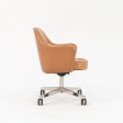 1979 Saarinen Executive Chair, Model 68S by Eero Saarinen for Knoll in Tan Leather Sale