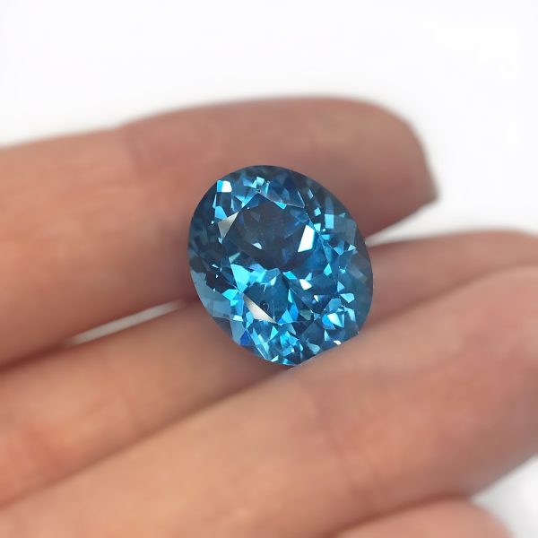 Gemstone Genuine Swiss Blue Topaz loose For Cheap