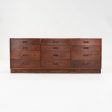 1960s 12-Drawer Dresser Cabinet by Jack Cartwright for Founders in Walnut Online Hot Sale