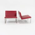 2010s B.2 Chair by Fabien Baron for Bernhardt Design in Red Leather 12+ Available For Discount