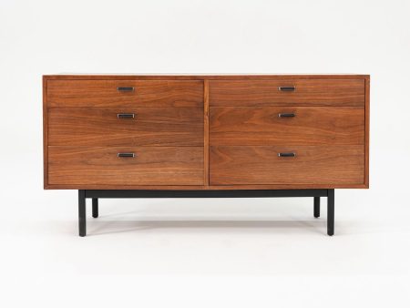 1970s Six Drawer Credenza Cabinet by Jack Cartwright for Founders in Walnut Online