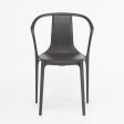 C. 2019 Vitra Belleville Armchair in Brown Leather by Ronan & Erwan Bouroullec Online Sale