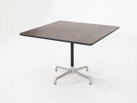 1971 Herman Miller Eames Universal 42 in Square Dining Table with Laminate Top For Sale