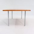 1960s PK-41 Rectangular Dining Table by Poul Kjaerholm for E. Kold Christensen in Oregon Pine and Chromed Steel #1 Cheap