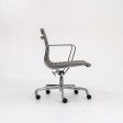 2010s Eames Aluminum Group Management Desk Chair by Ray and Charles Eames for Herman Miller in Grey Naugahyde Supply