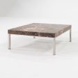 1965 Emperador Marble Coffee Table by Davis Allen and Gordon Bunshaft for SOM Design on Sale