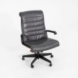 2003 Richard Sapper for Knoll Executive Desk Chair in Grey Leather 2x Available For Discount