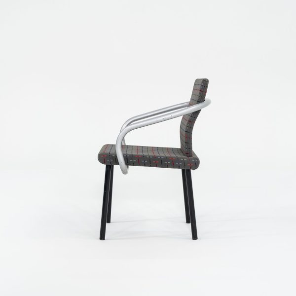 1990s Mandarin Chair by Ettore Sottsass for Knoll Steel, Foam, Padding, Wood, Plastic Online Sale