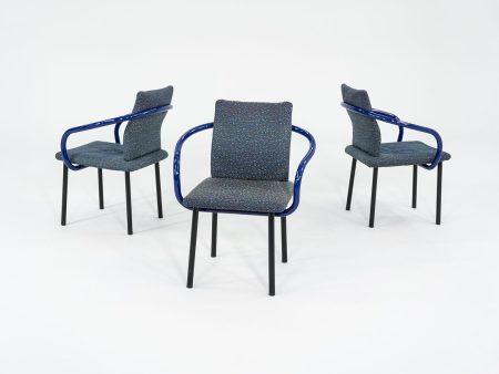 1993 Mandarin Chair by Ettore Sottsass for Knoll Steel, Foam, Padding, Wood, Plastic Supply