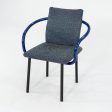 1993 Mandarin Chair by Ettore Sottsass for Knoll Steel, Foam, Padding, Wood, Plastic Supply