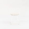 2010s Knoll Bertoia Side Chair, Model 420c by Harry Bertoia for Knoll Steel, Powdercoat, Vinyl Online now