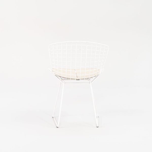 2010s Knoll Bertoia Side Chair, Model 420c by Harry Bertoia for Knoll Steel, Powdercoat, Vinyl Online now