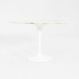 2006 Eero Saarinen for Knoll 47  Tulip Dining Table in Arabescato Marble Cheap