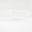 2010s 1966 Collection Dining Table, 1966-28H by Richard Schultz for Knoll in White with White Top Fashion