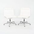 2003 Herman Miller Eames Aluminum Group Side Chair with Antler Base in White Mesh 4x Available Fashion