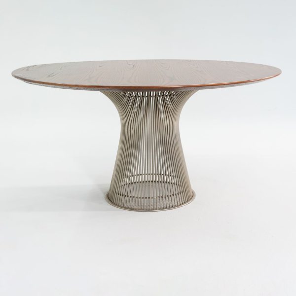 1960s Warren Platner for Knoll Dining Table with 54  Oak Top Model 3716T Online now