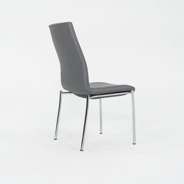 2013 Grey Stacking Kusch+Co Ona Plaza Dining   Side Chairs by Jorge Pensi with Aluminum Legs 8x Available For Sale