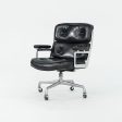 1968 Time Life Executive Desk Chair, Model 3474 by Charles and Ray Eames for Herman Miller in Black Leather with 4-Star Base 12+ Available Supply