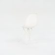 2014 Set of Four Eames Plastic Shell Chairs in White with Eiffel Base Online Sale