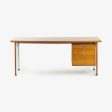 1960s Finn Juhl France & Son Technocrat Desk Model 963 in Teak Made in Denmark For Sale