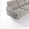 1957 Arne Jacobsen Fritz Hansen of Denmark Sofa Model 3300 4 4-Seat Sofa Knoll For Cheap